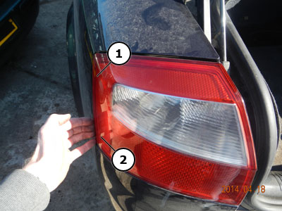 How Replace Brake Light Bulb for Audi A4 (B6)